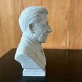 Bức tượng bán thân Fernandel (Fernand Joseph Désiré Contandin) - Thumbnail 4
