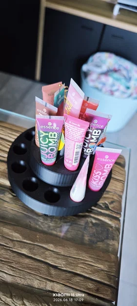 Khay đựng son Juicy Bomb dạng đứng - Phụ kiện trang điểm 3D - Image 3