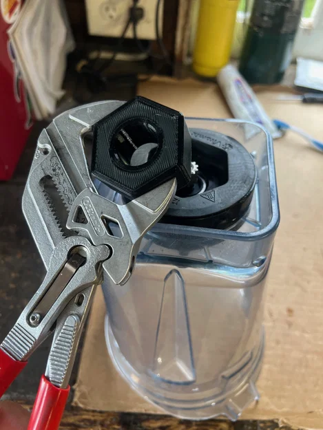 Dụng cụ tháo cụm lưỡi dao máy xay Vitamix Ascent (3D Print) - Image 4