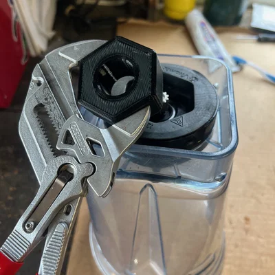 Dụng cụ tháo cụm lưỡi dao máy xay Vitamix Ascent (3D Print)
