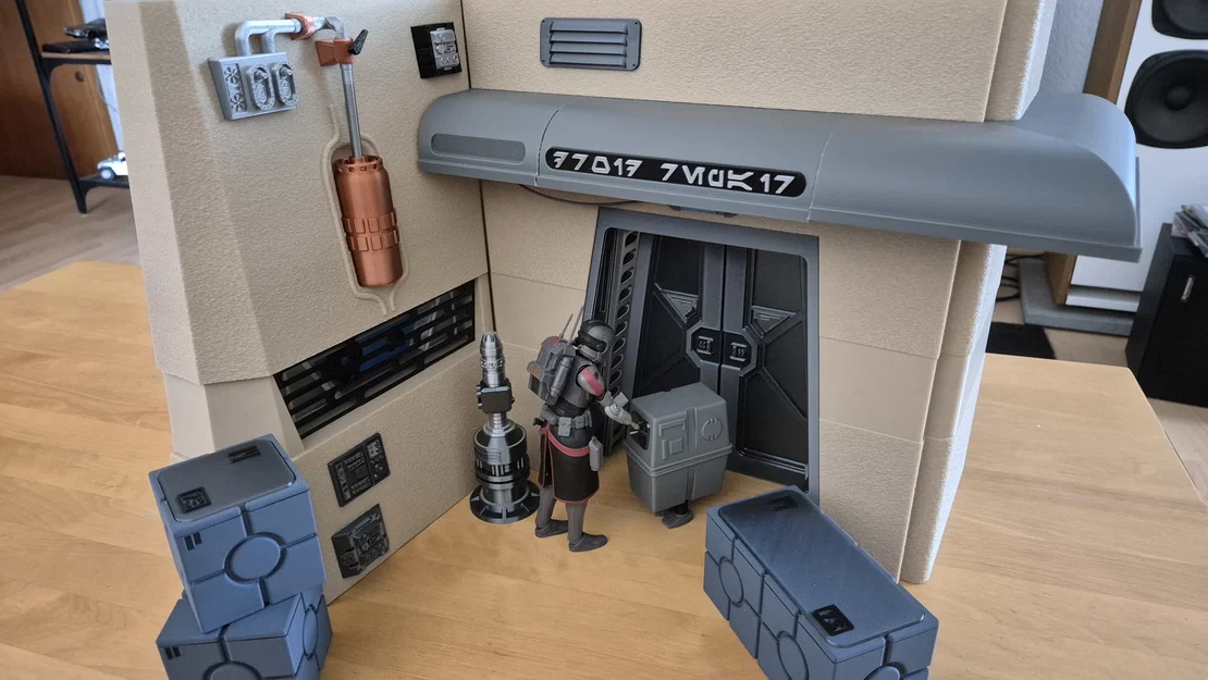 Star Wars Diorama - Khu Vực Sửa Chữa Droid - Image 1