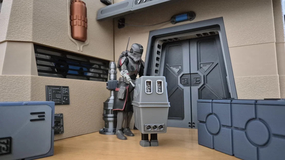 Star Wars Diorama - Khu Vực Sửa Chữa Droid - Image 3