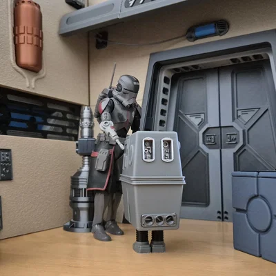 Star Wars Diorama - Khu Vực Sửa Chữa Droid
