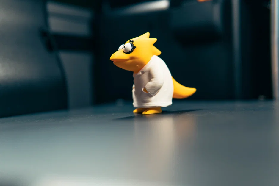 Mô hình Alphys Mini – Nhân vật từ Undertale in 3D - Image 2