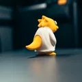 Mô hình Alphys Mini – Nhân vật từ Undertale in 3D - Thumbnail 3