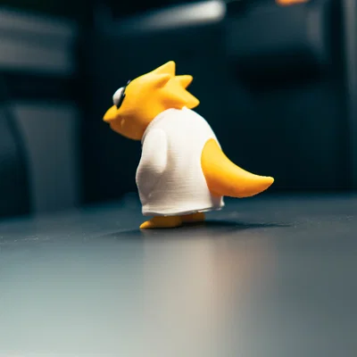 Mô hình Alphys Mini – Nhân vật từ Undertale in 3D