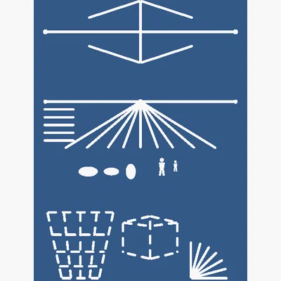 Thước kẻ hỗ trợ vẽ phối cảnh (Perspective Stencil) cho họa sĩ