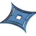 Mô hình phi tiêu Ninja (Ninja star) in 3D độc đáo - Thumbnail 3