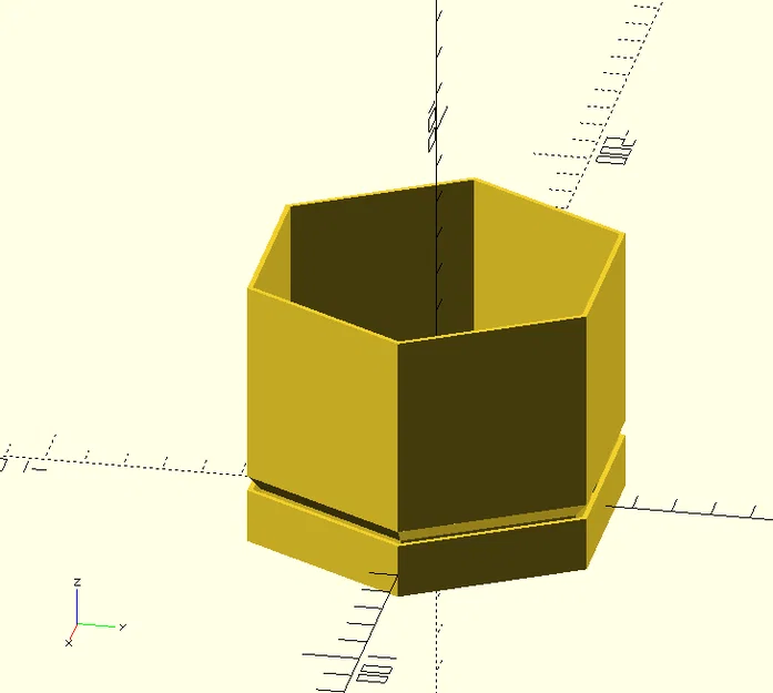 Chậu cây đa giác tùy chỉnh (Parametric Polygon Plant Pot) - Image 1