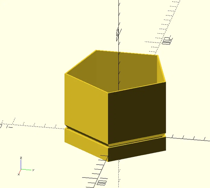 Chậu cây đa giác tùy chỉnh (Parametric Polygon Plant Pot) - Image 2