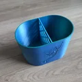Ống cắm bút Nàng tiên cá và cá Flounder - Thumbnail 6