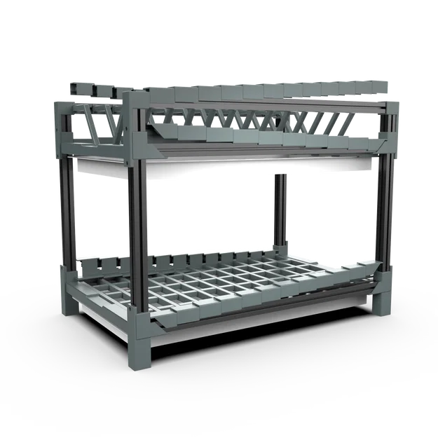 Kệ Úp Chén Dĩa Lắp Ghép (Modular Dish Drying Rack) - Image 4