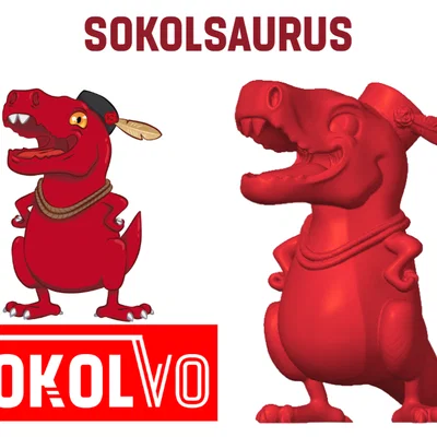 Sokolsaurus - Khủng long phong cách Sokol độc đáo