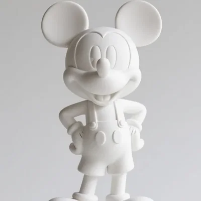 Mô hình Mickey Mouse cổ điển sắc nét cho máy in 3D