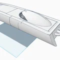 Mô hình thuyền cao tốc Offshore RC Boat 48cm cho động cơ RS550 - Thumbnail 9