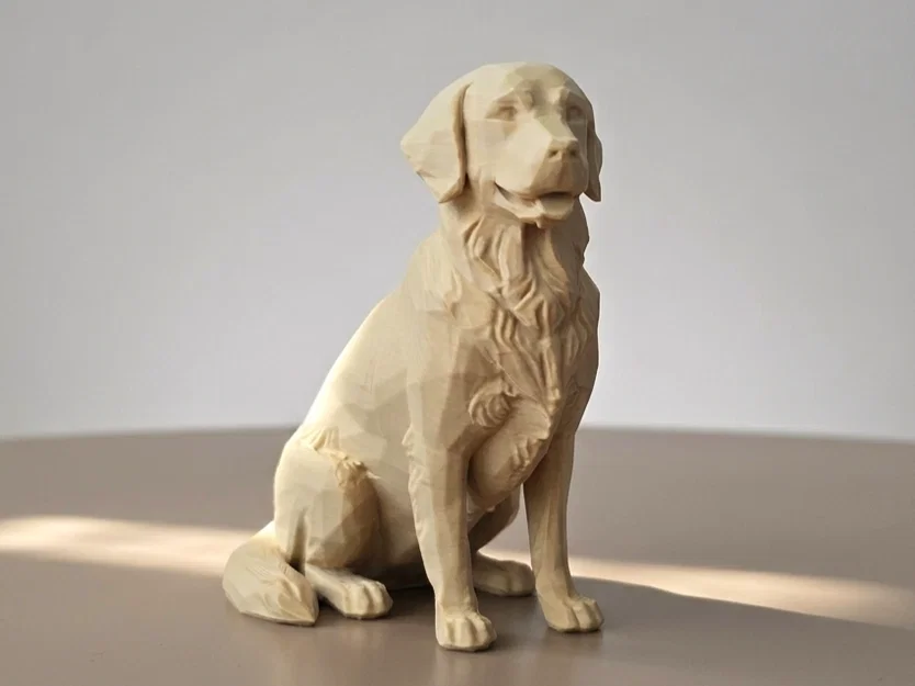 Mô hình chú chó Golden Retriever - Cậu bé ngoan nhất - Image 1