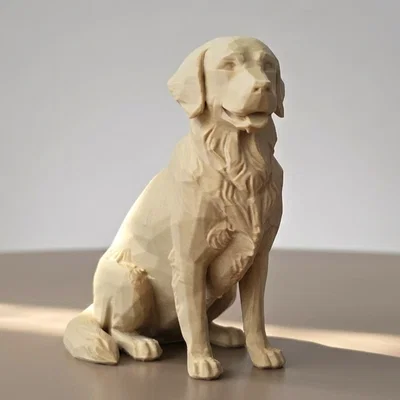 Mô hình chú chó Golden Retriever - Cậu bé ngoan nhất