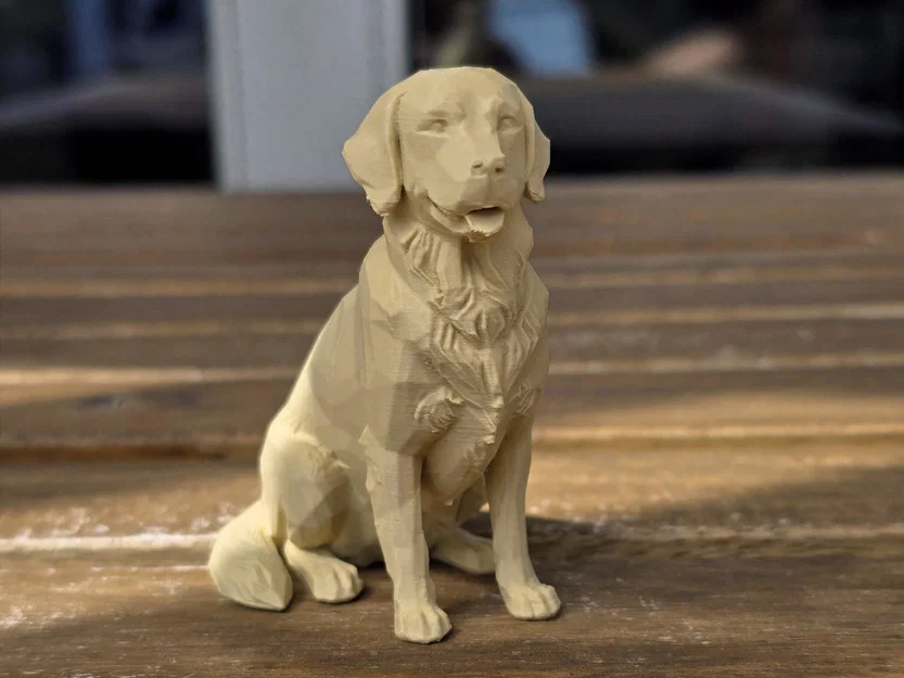 Mô hình chú chó Golden Retriever - Cậu bé ngoan nhất - Image 2