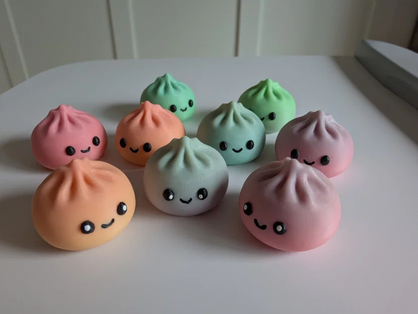 Bao Bun Dumpling Remix - Mô hình bánh bao siêu cưng - Image 1
