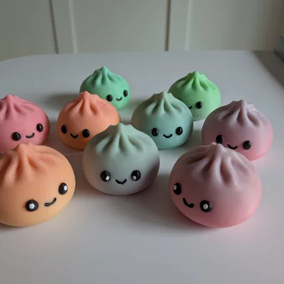 Bao Bun Dumpling Remix - Mô hình bánh bao siêu cưng