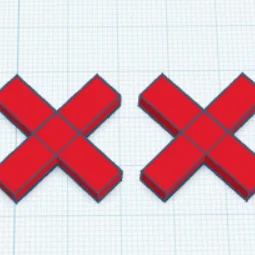 Bộ bàn cờ Caro 3x3 (Tic-Tac-Toe) in 3D độc đáo