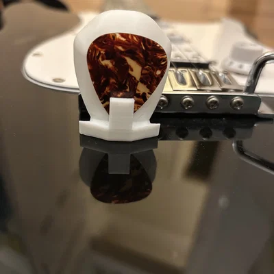 Giá treo phím đàn Guitar - Phụ kiện in 3D gọn gàng, dễ in