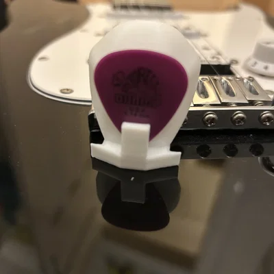 Giá treo phím đàn Guitar - Phụ kiện in 3D gọn gàng, dễ in