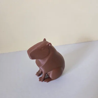 Mô hình Capybara phong cách hiện đại