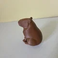 Mô hình Capybara phong cách hiện đại - Thumbnail 4