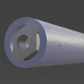 Creality K1 Max - Giá đỡ cuộn nhựa gắn trên đỉnh - Có ốc cố định và bạc lót trục - Thumbnail 4