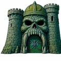 Mô hình 3D lâu đài Castle Grayskull huyền thoại cho fan He-Man - Thumbnail 1