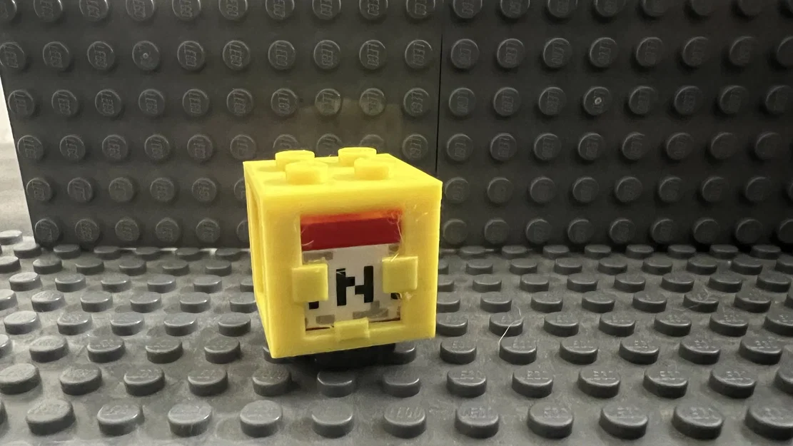Mô hình Lego Minecraft Sulfur Cube in 3D cực chất - Image 1