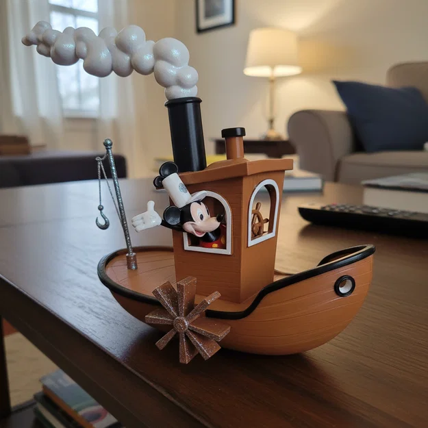 Steamboat Willybenchy: Chuyến tàu hơi nước hoạt hình đầu tiên trong lịch sử - Image 1