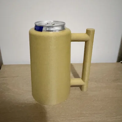 Mẫu in 3D tay cầm giữ lon Redbull cực chất