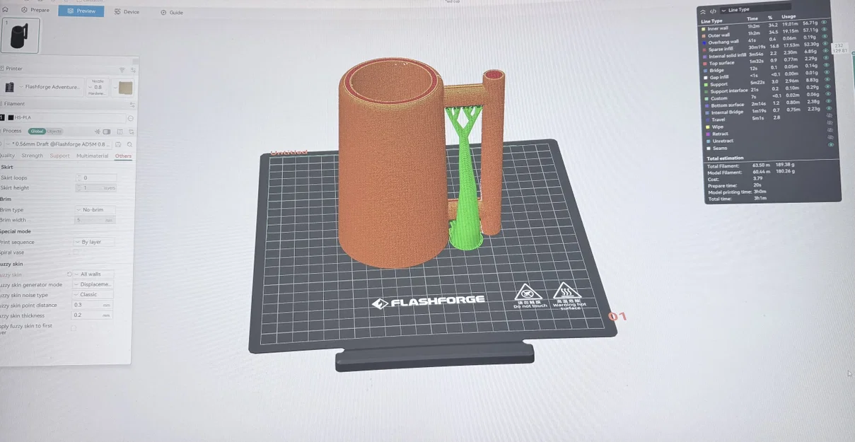 Mẫu in 3D tay cầm giữ lon Redbull cực chất - Image 2