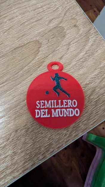 Mô hình huy hiệu Argentinos Juniors: Semillero del mundo (3D Printing) - Image 1
