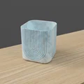 Thùng rác hiện đại phối hai màu (Không cần MMU) - Thumbnail 3