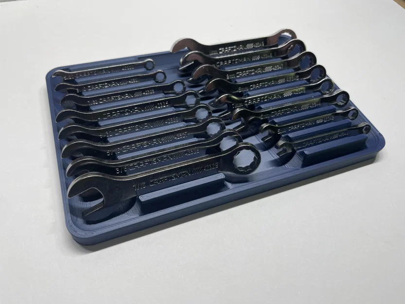 Khay sắp xếp cờ lê Craftsman (Craftsman 8-Piece Midget Wrench Rack) - Image 1