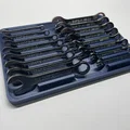 Khay sắp xếp cờ lê Craftsman (Craftsman 8-Piece Midget Wrench Rack) - Thumbnail 1
