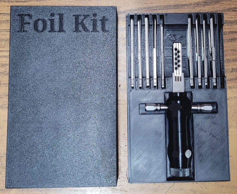 Hộp đựng bộ công cụ Foil Lock Impressioning - Image 1