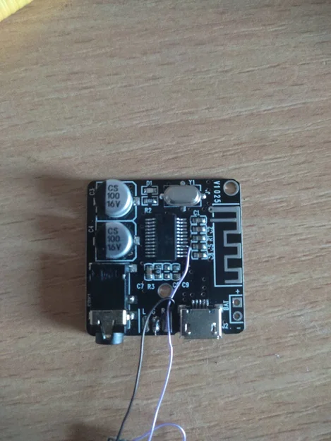 Vỏ máy in 3D cho bộ thu âm Bluetooth (XFT-BT/XY-BT) kèm mod sạc pin 13650 - Image 2