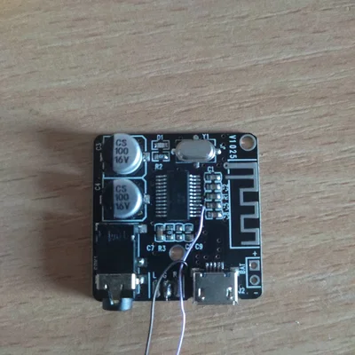 Vỏ máy in 3D cho bộ thu âm Bluetooth (XFT-BT/XY-BT) kèm mod sạc pin 13650