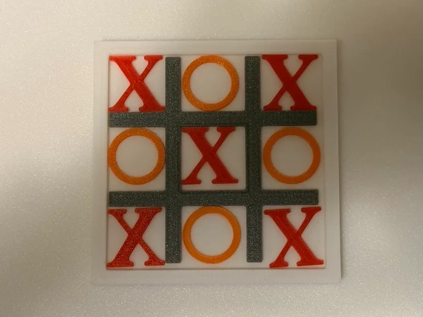 Tic-Tac-Toe! - Bộ cờ caro in 3D nhỏ gọn - Image 1