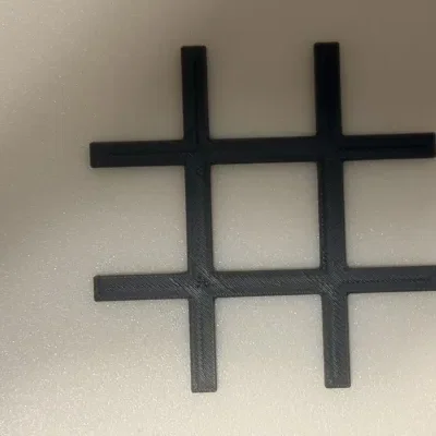 Tic-Tac-Toe! - Bộ cờ caro in 3D nhỏ gọn