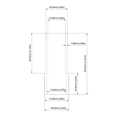 Đầu chuyển đổi van bơm SUP Halkey Roberts dạng côn cơ bản