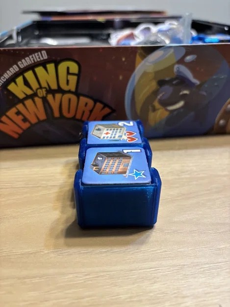 Khay in 3D đựng thẻ bài cho board game King of New York - Image 1
