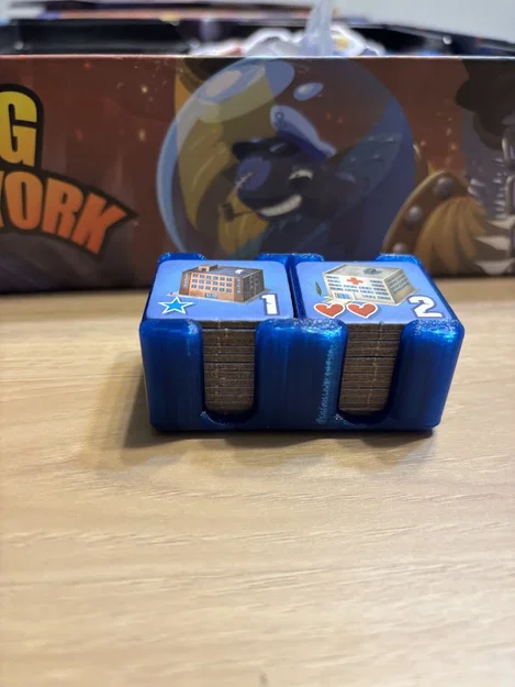 Khay in 3D đựng thẻ bài cho board game King of New York - Image 3