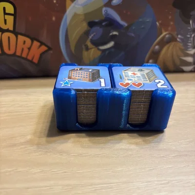 Khay in 3D đựng thẻ bài cho board game King of New York