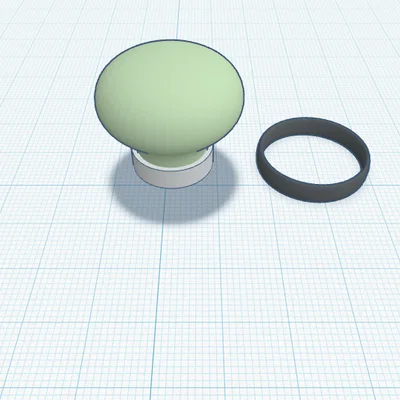 Mô hình đầu và đế giữ bóng đèn trang trí in 3D độc đáo