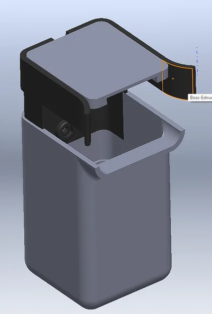 Edge Bin - Thùng rác nhỏ gọn kẹp mép bàn - Image 2